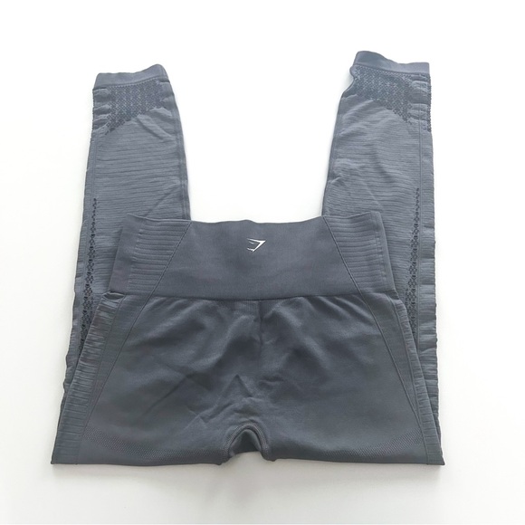 Gymshark Energy Seamless Leggings Gray Size Medium - Picture 8 of 12